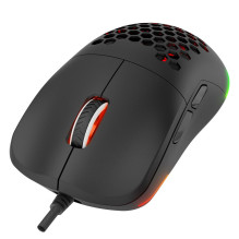 RAMPAGE WIRED GAMING MOUSE 12800DPI BLINK BLACK