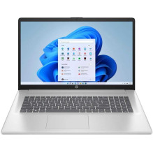 HP 17 17.3 FHD IPS N200 8GB 512SSD NOR W11 Silver HP 17 17.3 FHD IPS N200 8GB 512SSD NOR W11 Silver