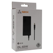Sbox DL-65W Adapter for Dell Notebooks, Black