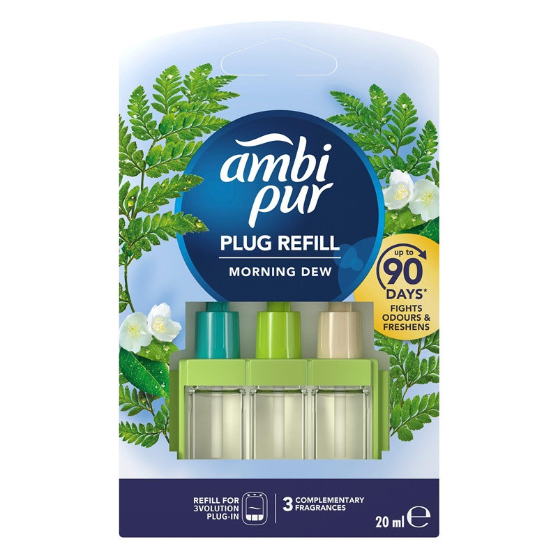 Elekt. oro gaivikl. papildymas Ambi Pur MorDew, 0.06 l