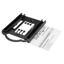 2.5in SSD / HDD tvirtinimo laikiklis, skirtas 3.5-in . Disko niša – montavimas be įrankių