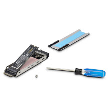 M.2 NVMe karštojo keitimo lizdas, skirtas PCIe x4 M2 PCIe adapterio plokštė, skirta M.2 SSD, diegimas be įrankių, PCIe k