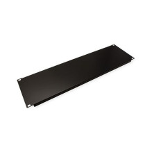 48,26cm 19Zoll-Blindplatte 3 HE schwarz