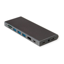 USB Typ C Dockingstation HDMI 4K60 4x US3.2Gen1 1x C + 3x A 1x PD 1x SD / TF 1x RJ45 1x 3.5mm USB Typ C Dockingstation HDMI 4K60 4x US3.2Gen1 1x C + 3x A 1x PD 1x SD / TF 1x RJ45 1x 3.5mm