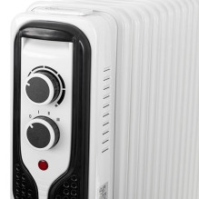 Adler AD 7815 electric space heater Indoor White 1500 W Oil electric space heater Adler AD 7815 electric space heater Indoor White 1500 W Oil electric space heater