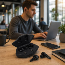 Esperanza EH231K Bluetooth In-Ear Headphone TWS Black Esperanza EH231K Bluetooth In-Ear Headphone TWS Black