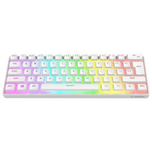 Laidinė mechaninė klaviatūra - Rampage RADIANT K11 Balta RGB Laidinė mechaninė klaviatūra - Rampage RADIANT K11 Balta RGB