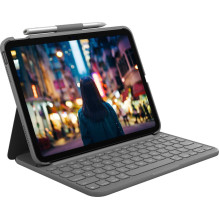 Logitech Slim Folio Keyboard Gray (DE) Logitech Slim Folio Keyboard Gray (DE)