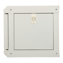 4U 10" Wandmontierter Rack-Schrank Grau 4U 10" Wandmontierter Rack-Schrank Grau
