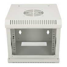 4U 10" Wandmontierter Rack-Schrank Grau 4U 10" Wandmontierter Rack-Schrank Grau