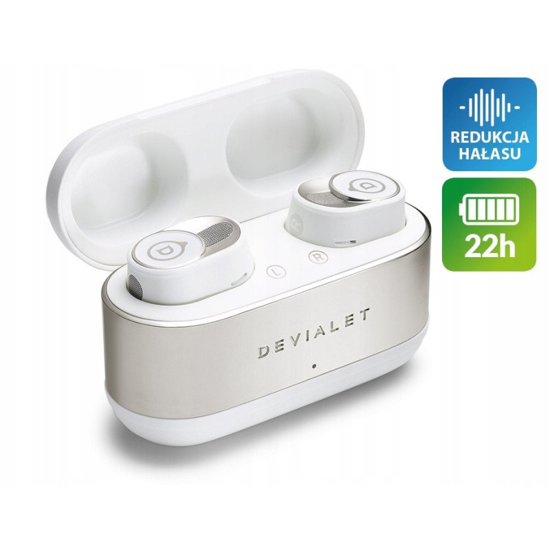 Belaidės ausinės DEVIALET Devialet Gemini II Iconic White