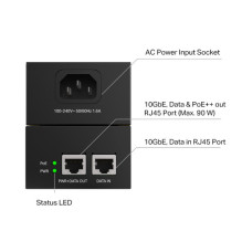 TP-Link TP-Link Omada POE380S adapteris PoE 10 Gigabit Ethernet TP-Link TP-Link Omada POE380S adapteris PoE 10 Gigabit Ethernet