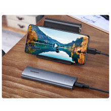 Ugreen M.2 B-Key SATA 3.0 kietojo disko korpusas 5Gbps pilkas + USB C tipo laidas ( CM400 ) Ugreen M.2 B-Key SATA 3.0 kietojo disko korpusas 5Gbps pilkas + USB C tipo laidas ( CM400 )