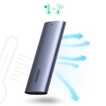 Ugreen M.2 B-Key SATA 3.0 kietojo disko korpusas 5Gbps pilkas + USB C tipo laidas ( CM400 ) Ugreen M.2 B-Key SATA 3.0 kietojo disko korpusas 5Gbps pilkas + USB C tipo laidas ( CM400 )