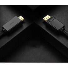 Ugreen 10203 video cable adapter 3 m DisplayPort HDMI Black Ugreen 10203 video cable adapter 3 m DisplayPort HDMI Black