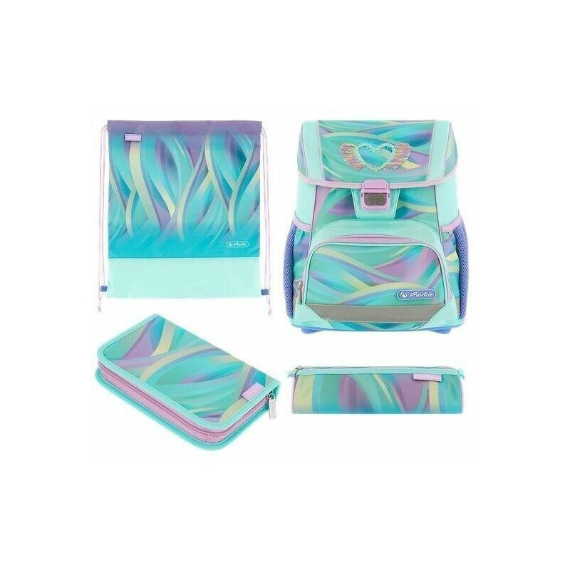 Kuprinė Herlitz Tornister Loop Plus Minty Love