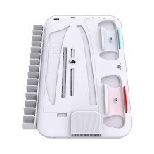 White Shark KIMURA PRO PS5 Cooling Pad + 2 Charging Docks, White