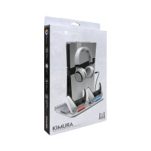 White Shark KIMURA PRO PS5 Cooling Pad + 2 Charging Docks, White