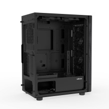 Zalman I4,ATX Mid Tower PC Case, Mesh, 6 x 120mm Fans, Black