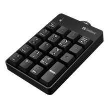 „Sandberg 630-07“ USB laidinė skaitmeninė klaviatūra