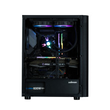 Zalman I4,ATX Mid Tower PC Case, Mesh, 6 x 120mm Fans, Black