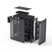 Zalman I4,ATX Mid Tower PC Case, Mesh, 6 x 120mm Fans, Black