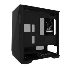 Zalman Z1 ICEBERG, mATX Mini Tower PC dėklas, 3 x 120mm Ventiliatoriai, juodi