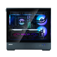 Zalman P30 V2, mATX Mini Tower PC Case, 3 x 120mm ARGB Fans, Black