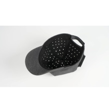 Lunni Red and Near-infrared Light Therapy Cap Grey Denim
