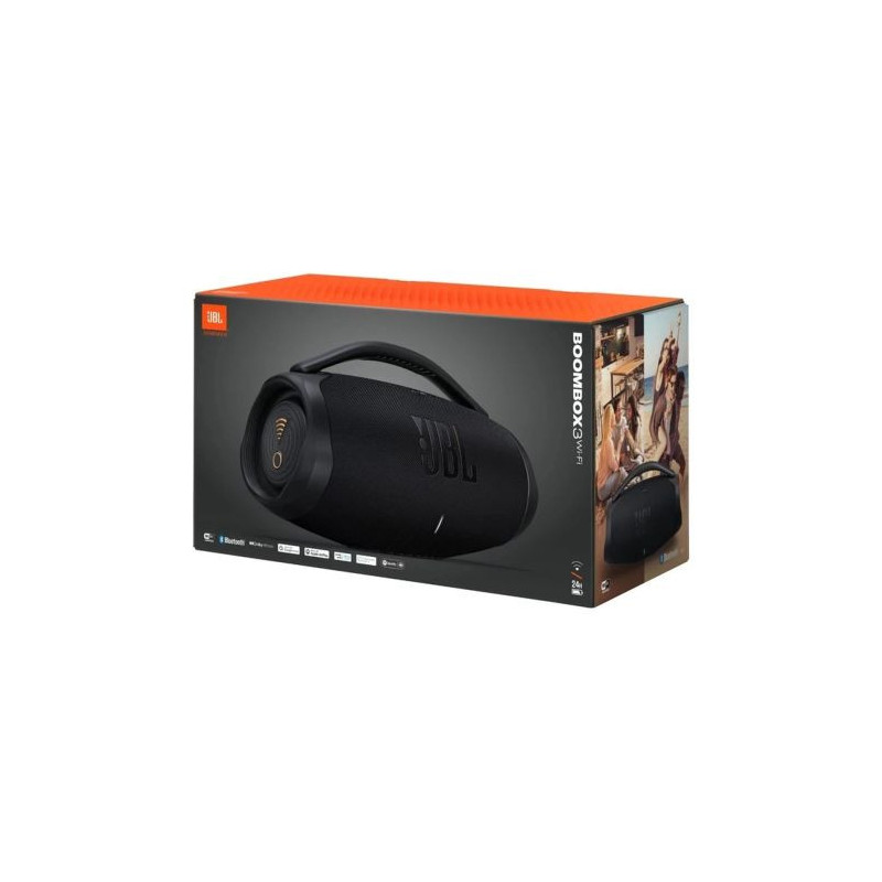 JBL Boombox 3 Wi-Fi Portable Bluetooth Party Speaker Black EU