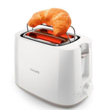 Philips Toaster Daily Collection, HD2581 / 00, 830W, White EU Philips Toaster Daily Collection, HD2581 / 00, 830W, White EU