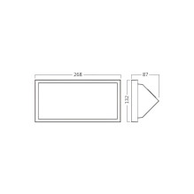 Sieninis LED šviestuvas Braytron BG37-00582
