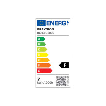 Lauko sieninis LED šviestuvas su judesio jutikliu Braytron BG43-01002 Lauko sieninis LED šviestuvas su judesio jutikliu Braytron BG43-01002