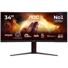 AOC CU34G4ZCA 34" Fast VA 21:9 Curved AOC CU34G4ZCA 34" Fast VA 21:9 Curved
