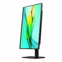 TFT 61cm / 24" (2560x1440) Samsung LS24D600UAUXEN 16:9 WQHD IPS 5ms 100Hz DP HDMI USB-C Pivot KVM Black