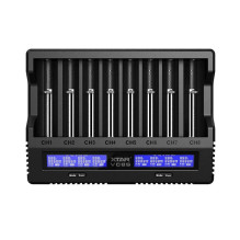 Battery charger Li-ion and NiMH - 8 slots Battery charger Li-ion and NiMH - 8 slots