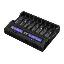 Battery charger Li-ion and NiMH - 8 slots Battery charger Li-ion and NiMH - 8 slots