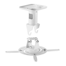 Maclean Ceiling Mount / Hanger for Projectors, Steel, 180-310 mm, up to 15 kg, MC-208 W Maclean Ceiling Mount / Hanger for Projectors, Steel, 180-310 mm, up to 15 kg, MC-208 W