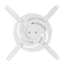 Maclean Ceiling Mount / Hanger for Projectors, Steel, 180-310 mm, up to 15 kg, MC-208 W Maclean Ceiling Mount / Hanger for Projectors, Steel, 180-310 mm, up to 15 kg, MC-208 W