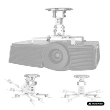Maclean Ceiling Mount / Hanger for Projectors, 54-320 mm, up to 13.5 kg, 360-degree rotation, MC-200 W Maclean Ceiling Mount / Hanger for Projectors, 54-320 mm, up to 13.5 kg, 360-degree rotation, MC-200 W