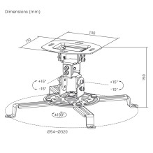 Maclean Ceiling Mount /...