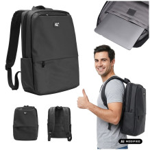NanoRS Laptop Backpack, 15.6", Black, 41x29x4, Waterproof RS202 B NanoRS Laptop Backpack, 15.6", Black, 41x29x4, Waterproof RS202 B