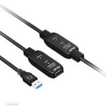 USB cable Club 3D USB-A - USB-A 15 m Black (CAC-1406) USB cable Club 3D USB-A - USB-A 15 m Black (CAC-1406)