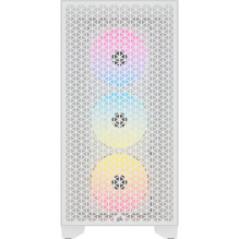 Corsair 3000D RGB Airflow White Midi Tower ATX Gaming Case Corsair 3000D RGB Airflow White Midi Tower ATX Gaming Case