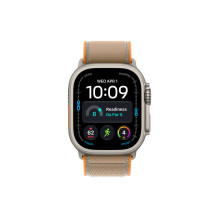 Išmanusis laikrodis Apple Watch Ultra 4 GPS + Cellular 49mm Natural Titanium korpusas su Sand Trail Loop - M / L Natural