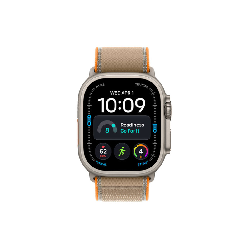 Išmanusis laikrodis Apple Watch Ultra 4 GPS + Cellular 49mm Natural Titanium korpusas su Sand Trail Loop - M / L Natural
