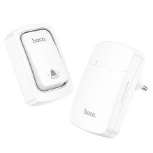 Battery-free wireless doorbell 230V Hoco HI26 white