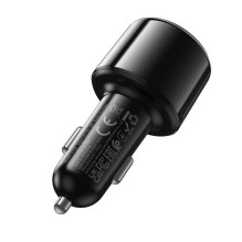 Car ransmiter bluetooth Hoco 2 x USB A + USB C QC3.0 PD 42W E166 black Car ransmiter bluetooth Hoco 2 x USB A + USB C QC3.0 PD 42W E166 black