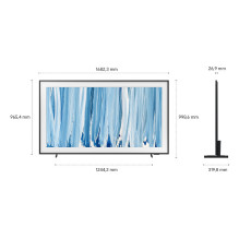 190,5 cm (75") 3840 x 2160 Pixel SAMSUNG GQ75LS03HWUXZG 16:9 4K Ultra HD Neo QLED 6 ms SmartTV HDMI VESA 400 x 400 