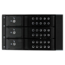 3-fach 3,5 Zoll trägerloser SATA Festplatten Aluminium Wechselrahmen Backplane 3-fach 3,5 Zoll trägerloser SATA Festplatten Aluminium Wechselrahmen Backplane